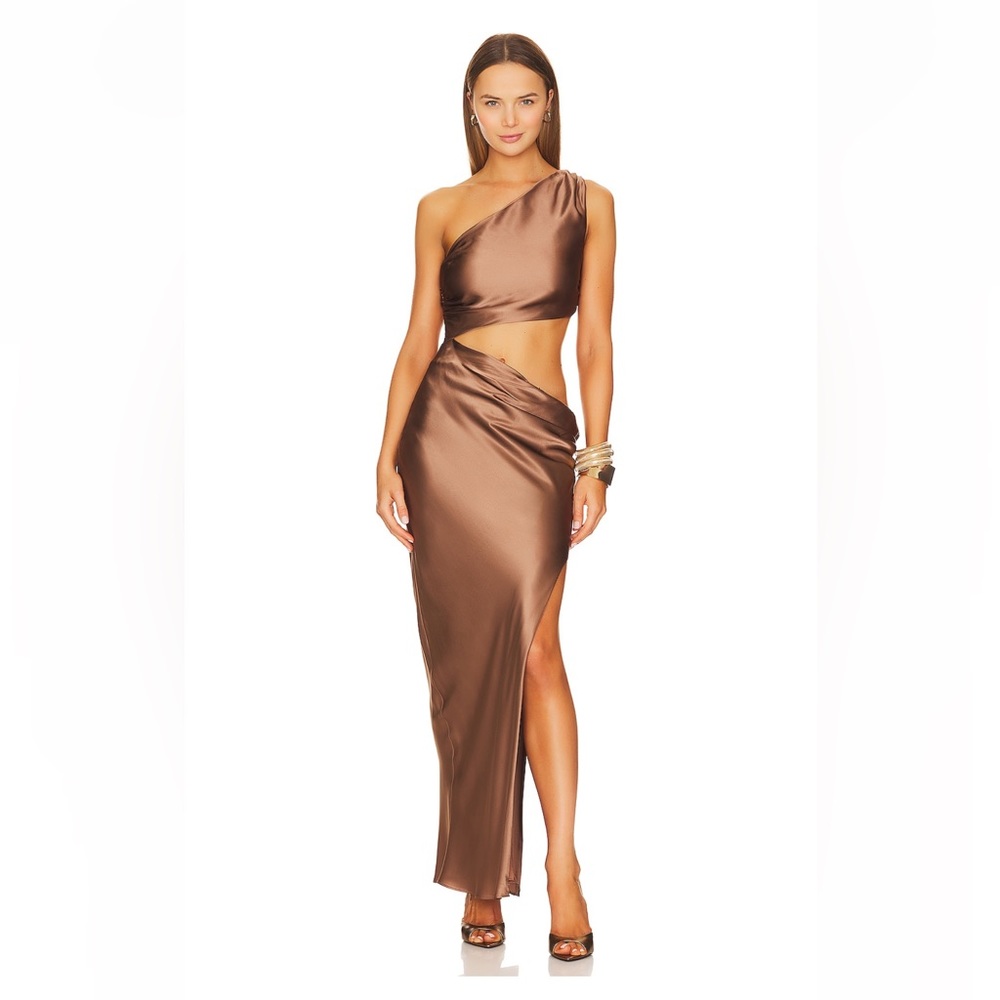 Nicholas Rays One Shoulder Gown - Picture 3 of 6